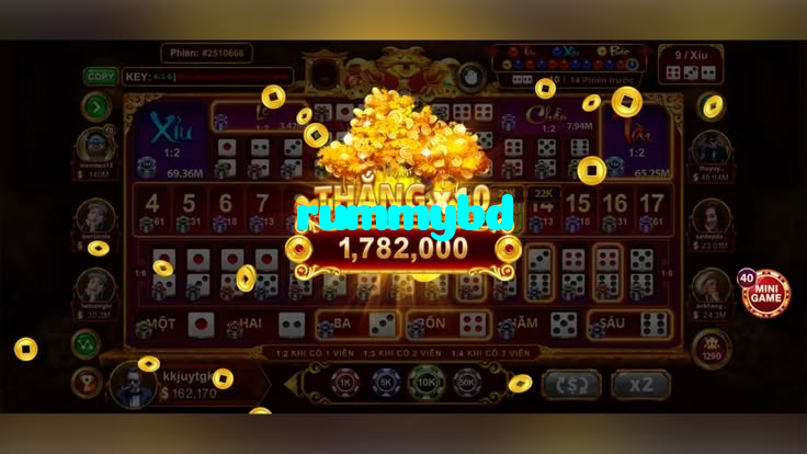 rummybd casino presented on mobile device in Pakistan with slots and live games